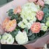 Авторский букет "Джульетта" с гортензией и пионовидными розами