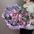 Авторский букет "Сиреневый сад" с орхидеями 