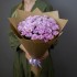 Букет из розовых кустовых хризантем, 7 шт