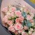 Букет из розовых кустовых роз Свит Сара