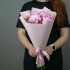 Букет из розовых пионов Сара Бернар, 5 шт