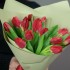 Букет красных тюльпанов, 15 шт