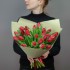Букет красных тюльпанов, 25 шт