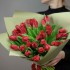 Букет красных тюльпанов, 35 шт